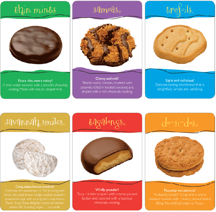You're Getting Different Girl Scout Cookies