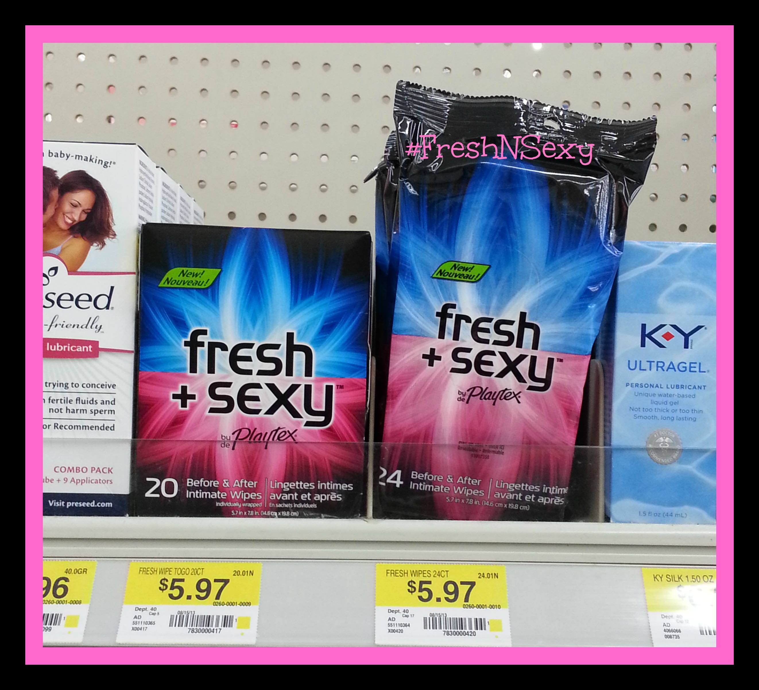 So Fresh And So Clean Clean With Playtex Freshsexy Wipes All In A Days Workall In A Days Work 