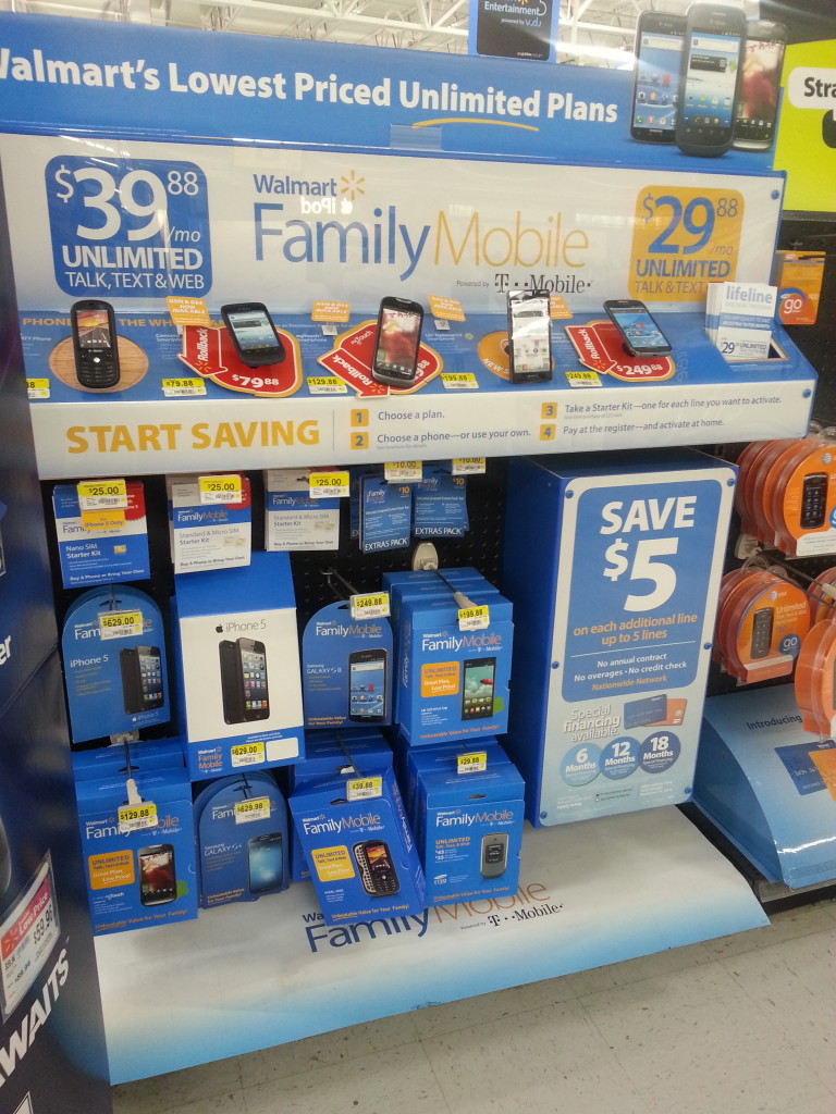Cheap Plans with Unlimited Text & Data Walmart Family Mobile All In