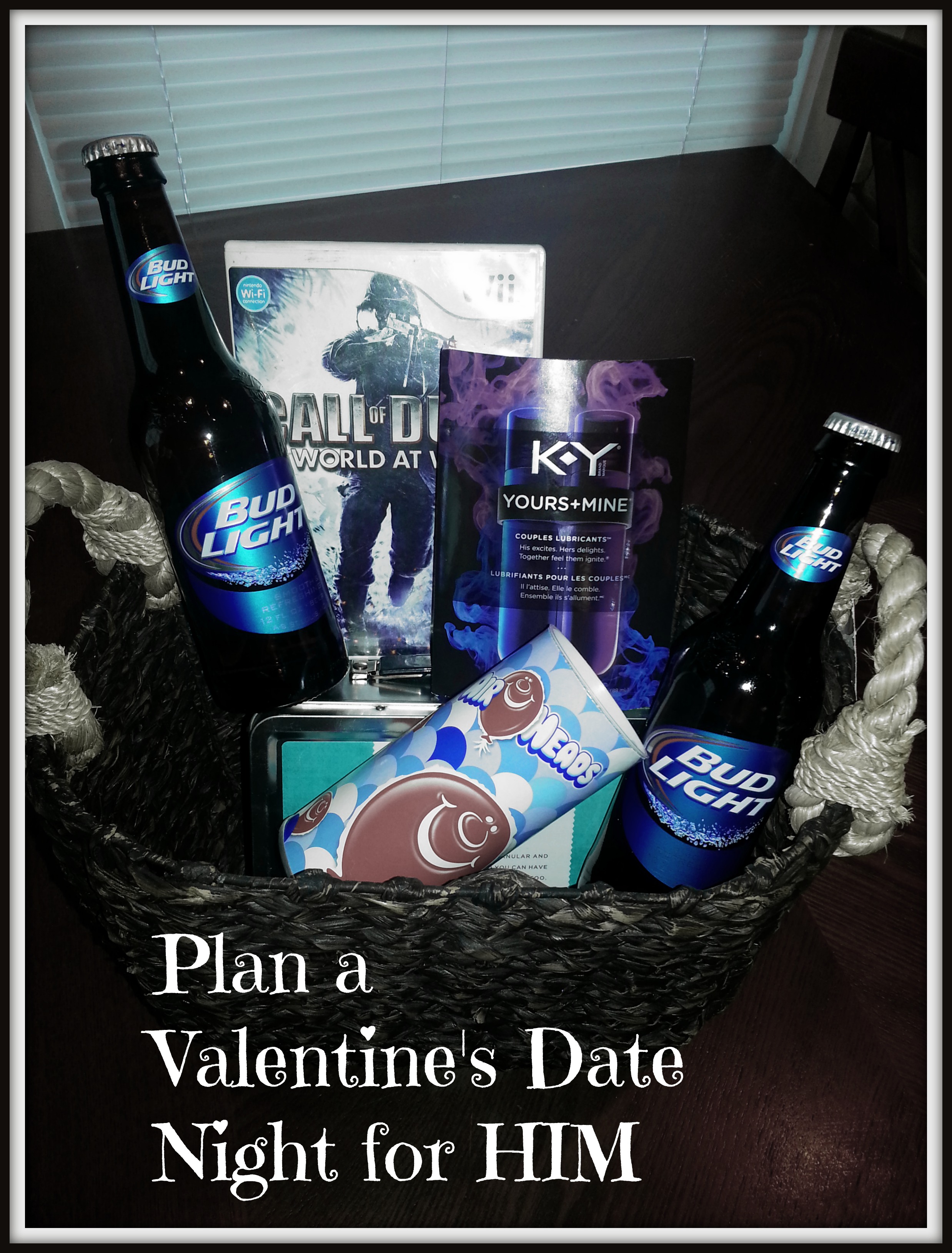 Valentine s Day Date Night IN With K Y YOURS Mine ad All In A Days 