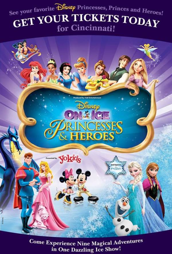 Disney's Princesses & Heroes on Ice and Giveaway! All In A Days