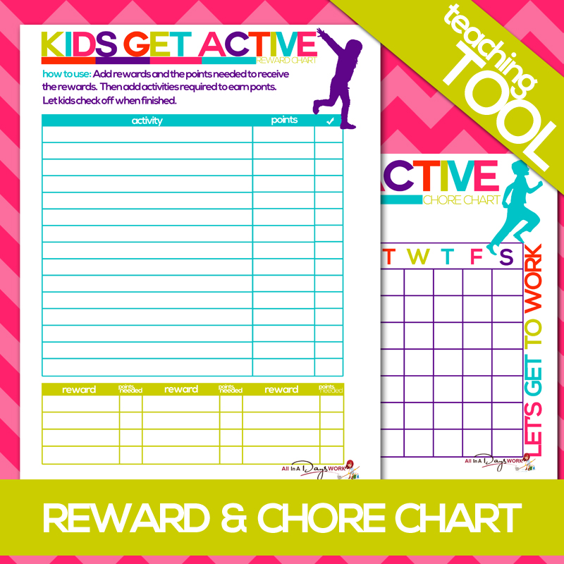 Reward Chore Chart Packaging