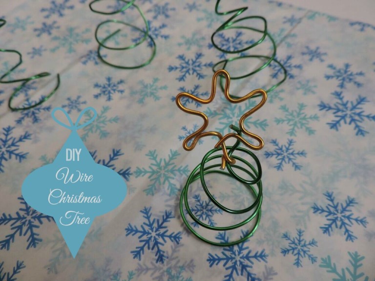 DIY Wire Christmas Trees All In A Days WorkAll In A Days Work