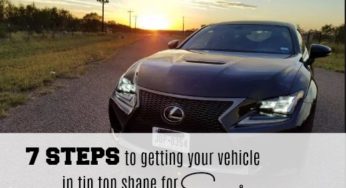 7 Steps to Getting Your Vehicle in Tip Top Shape for Spring