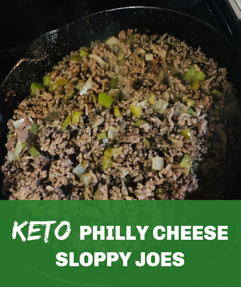 Keto Philly Cheese Steak Sloppy Joes - All In A Days WorkAll In A Days Work