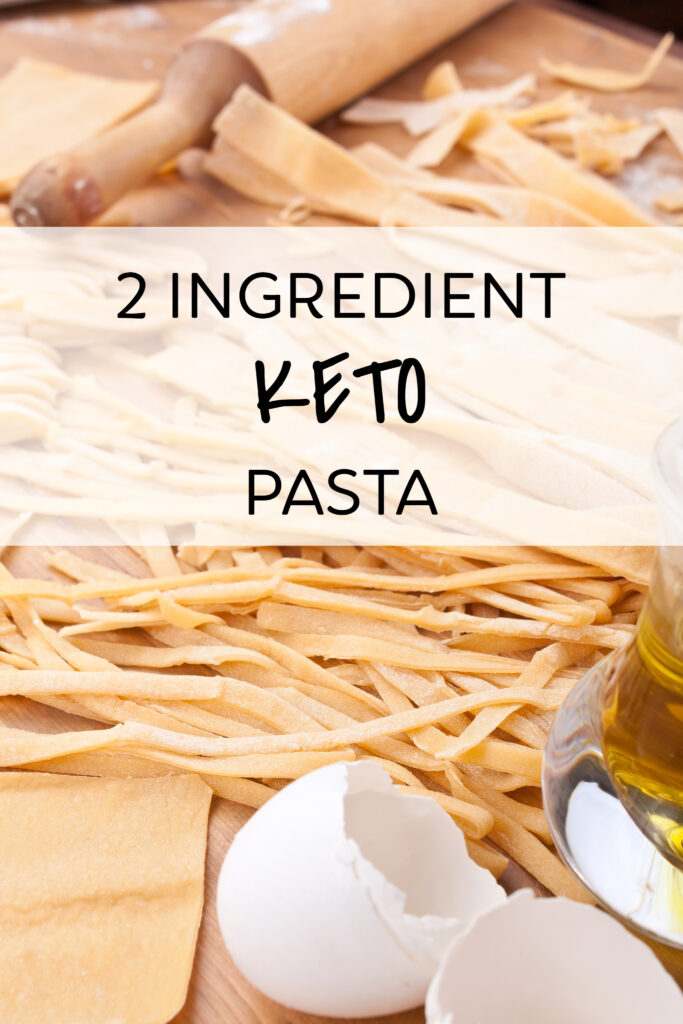 2 Ingredient Keto Low Carb Pasta - All In A Days WorkAll In A Days Work