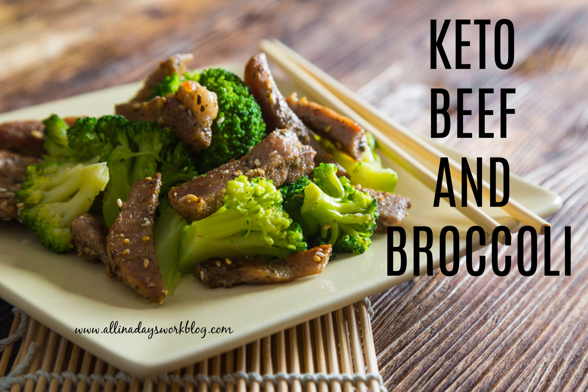 Keto Low Carb Beef and Broccoli All In A Days WorkAll In A Days Work